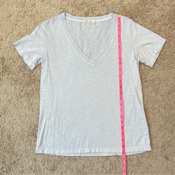 Marine Layer Boyfriend V-Neck Tee Short Sleeve Women’s T-Shirt in Size XS - Picture 13 of 16